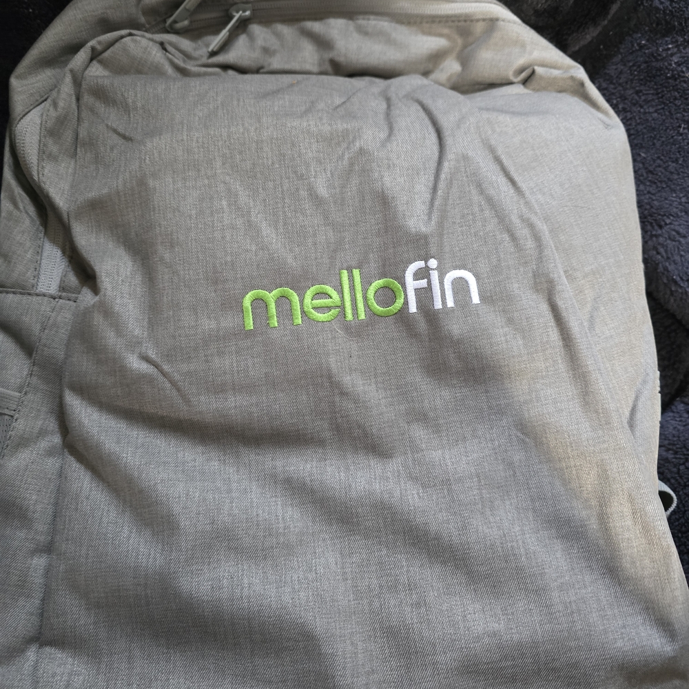 Mellofin Gray Backpack